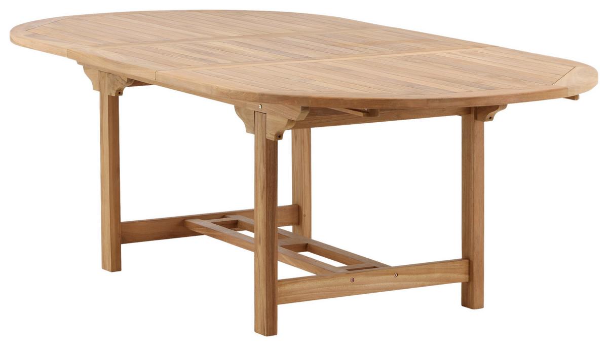 Gartentisch Kenya Teakholz L 180 Cm - Teakfarben, KONVENTIONELL, Holz (180/120/75cm) - Gardenson