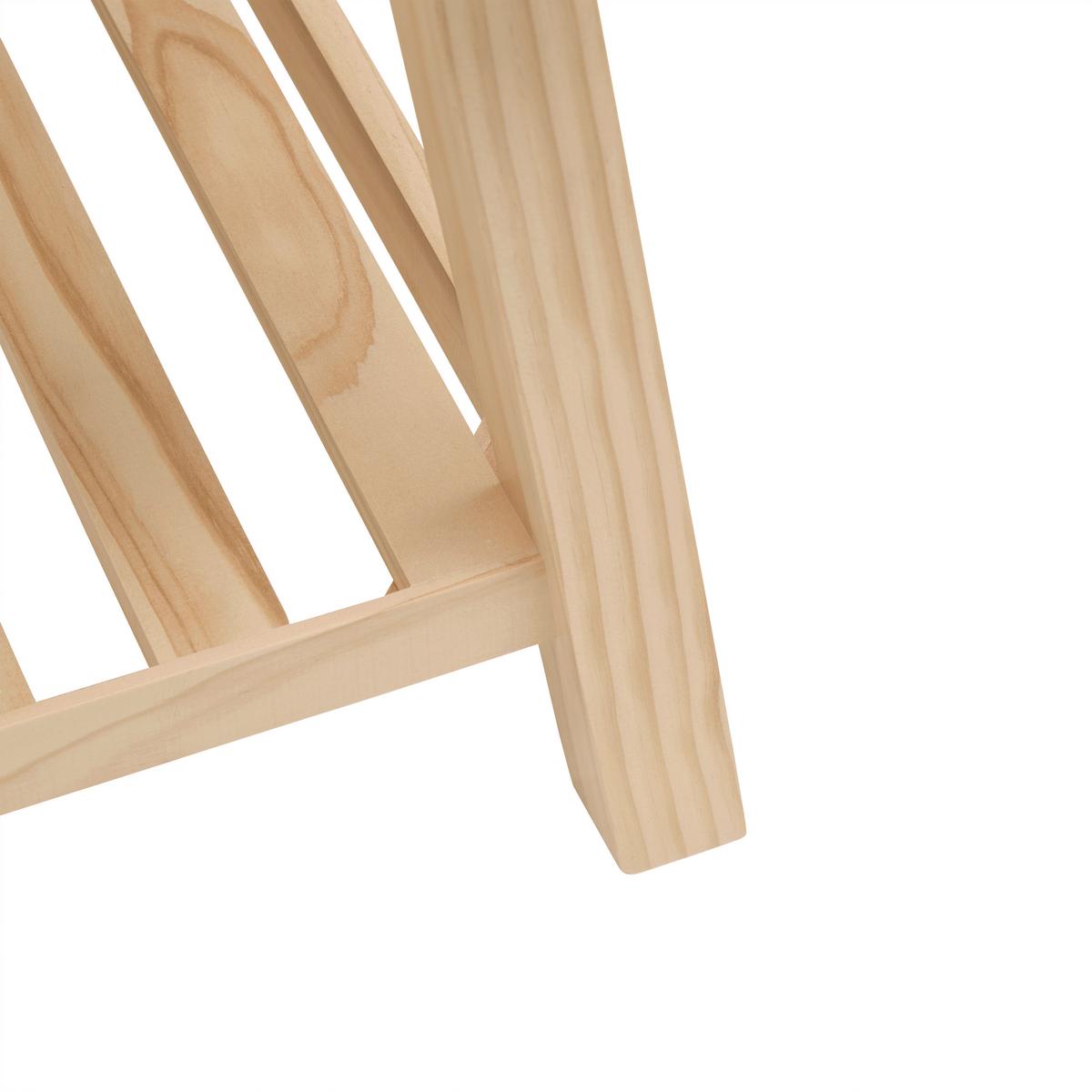 VIACÚČELOVÁ LAVICA FIDUS I -TREND- - prírodná farba, Konventionell, drevo (90/38/26cm) - Mömax