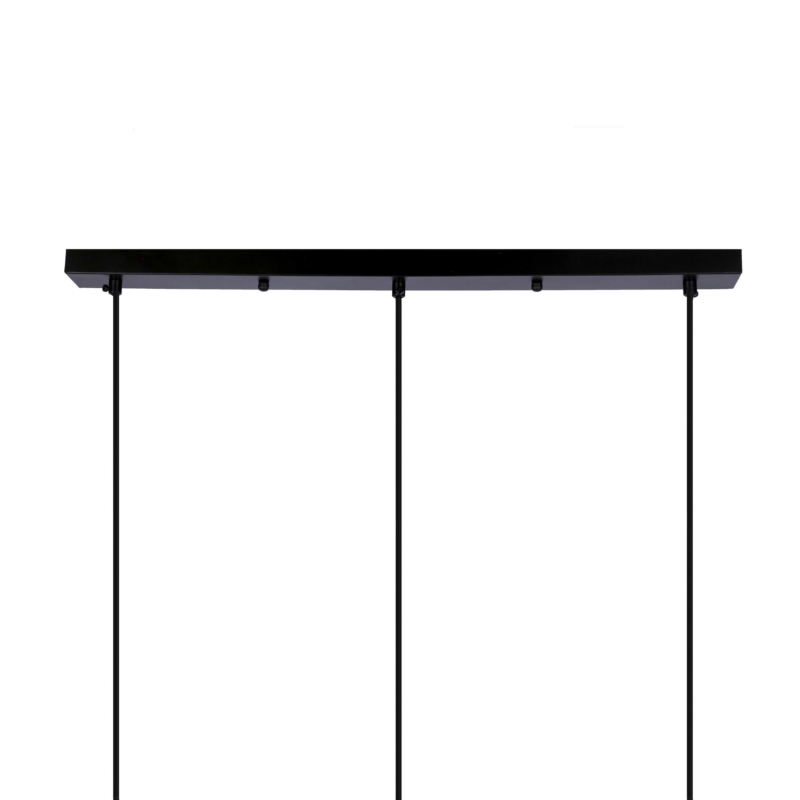 Hängeleuchte 33-09609 Pompei - Schwarz/Weiß, Basics, Metall (67/15/150cm)