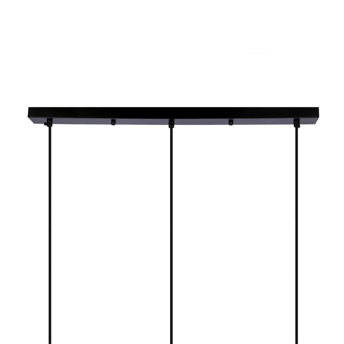 Hängeleuchte 33-09609 Pompei - Schwarz/Weiß, Basics, Metall (67/15/150cm)