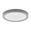 Aufbauleuchte 75636 Idun 2 Weiss - Silberfarben/Weiß, Basics, Kunststoff/Metall (30/3,2cm) - Eglo