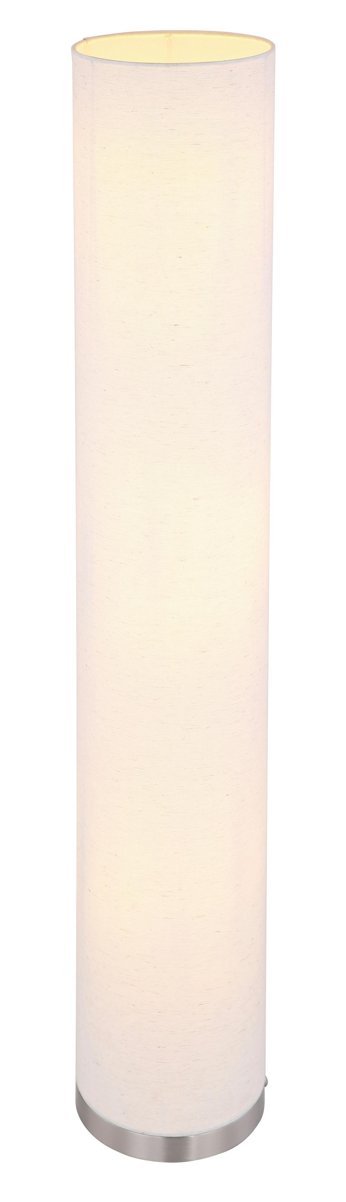 Stehlampe Sandfarben Mit Schalter, Länglich - Sandfarben, Basics, Textil/Metall (19/110cm) - Globo