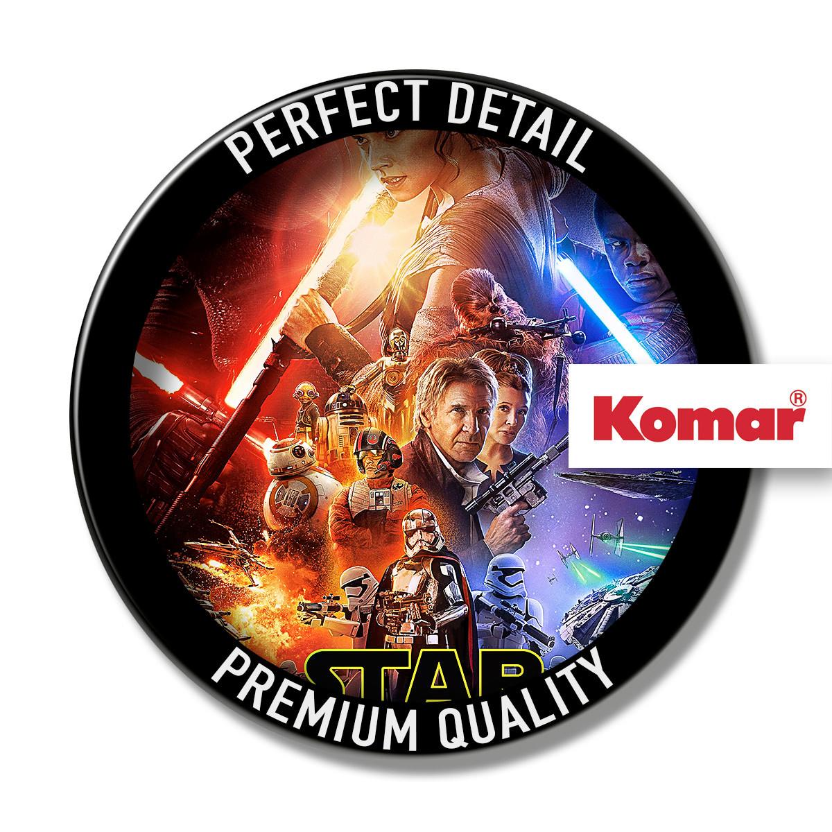 Vliestapete Star Wars Ep7 Official Movie - Multicolor, Basics (120/200cm) - Komar