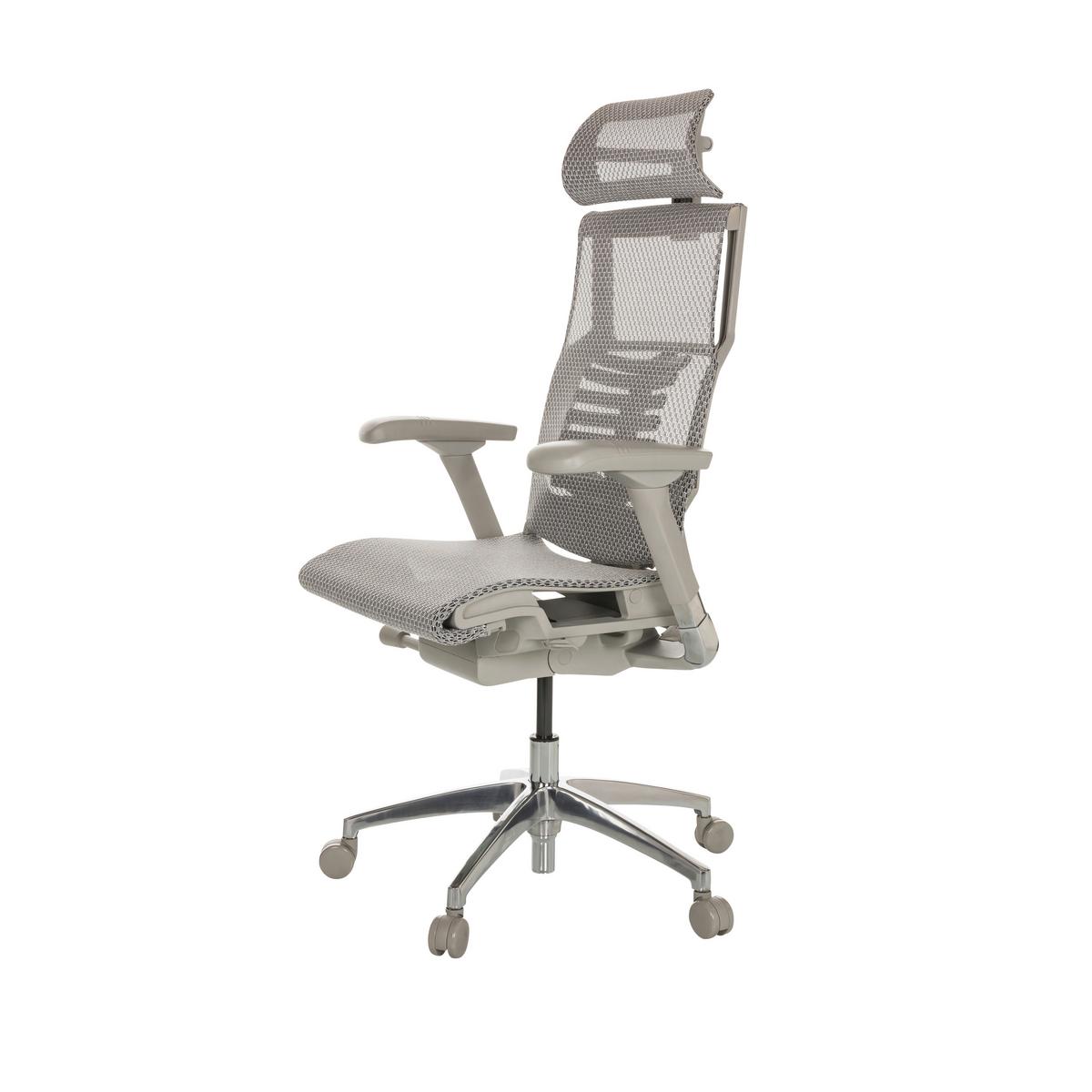 Drehstuhl Dynafit Ii G - Hellgrau/Alufarben, Basics, Kunststoff/Textil (67/119-135/60cm) - MID.YOU