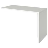 Schreibtisch Fortuna - Weiß, Basics, Holzwerkstoff (120/58/75cm) - MID.YOU
