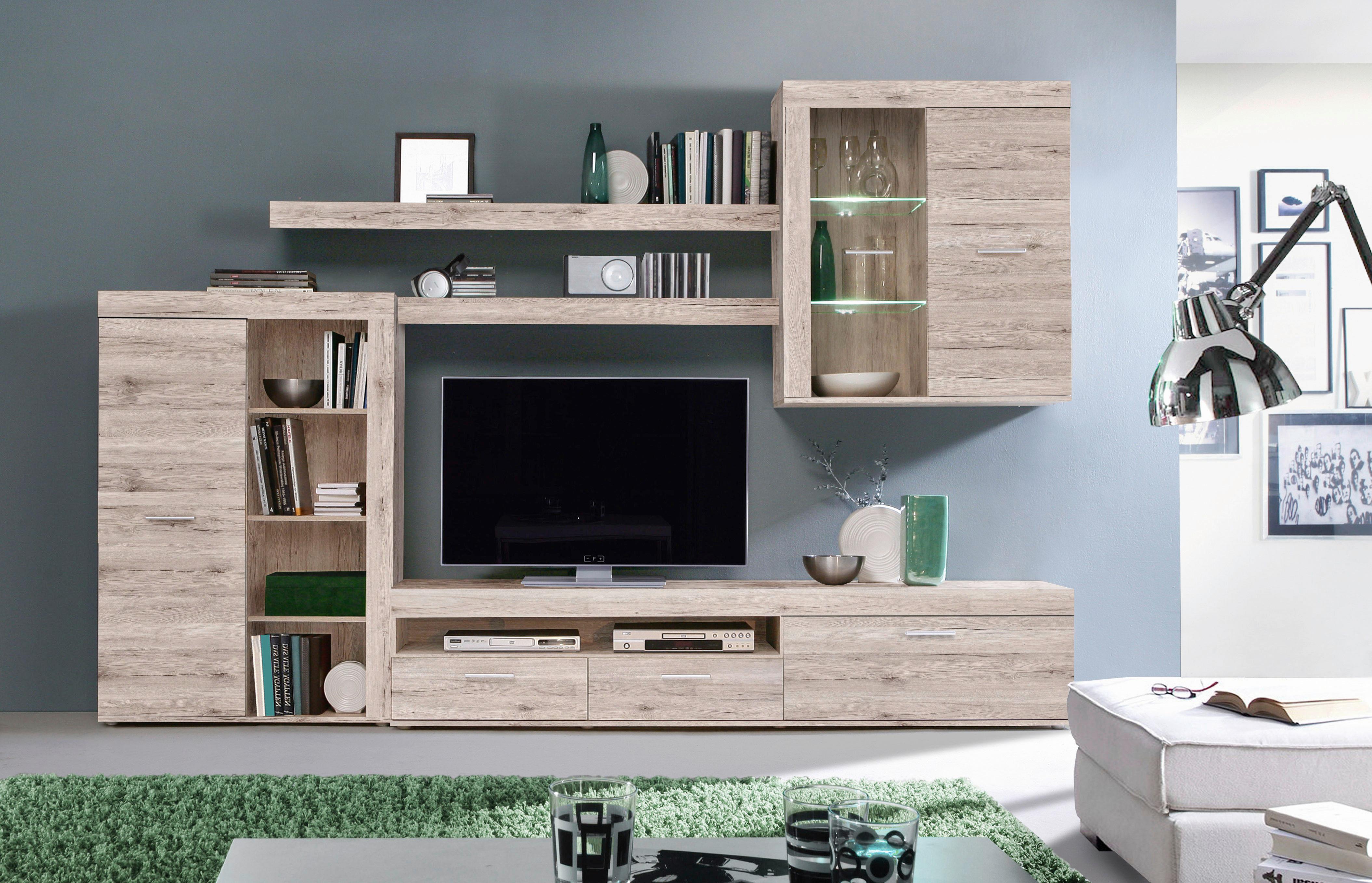 Vitrinkombináció Nizza - Modern (300/200,9/41cm)