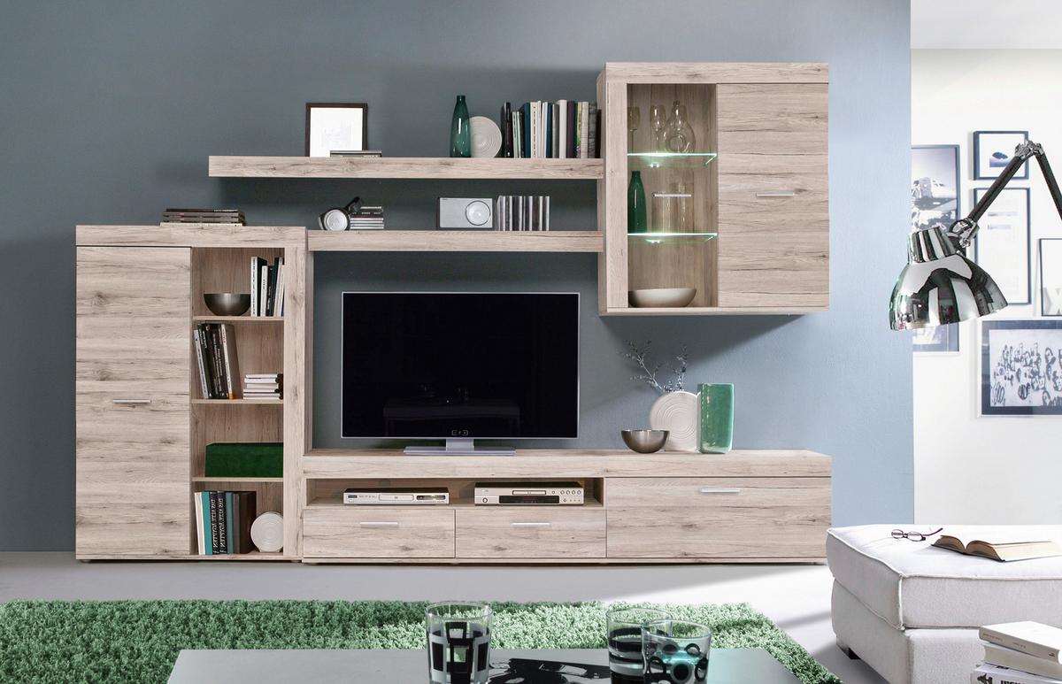 Vitrinkombináció Nizza - Modern (300/200,9/41cm)