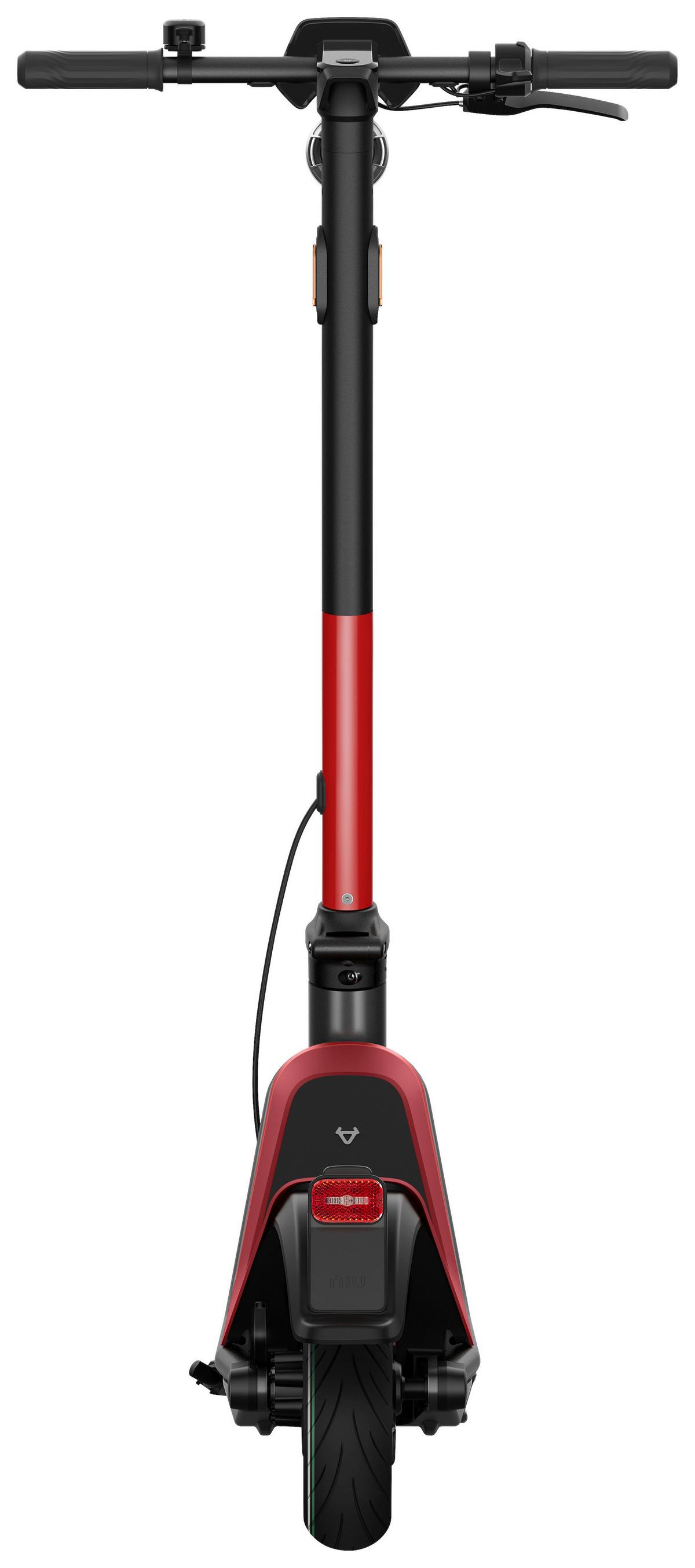 E-scooter Klappbar Niu Kqi3 Sport + Digitale Tachoanzeige - Rot, KONVENTIONELL, Metall (117,3/17/120,2cm) - NIU