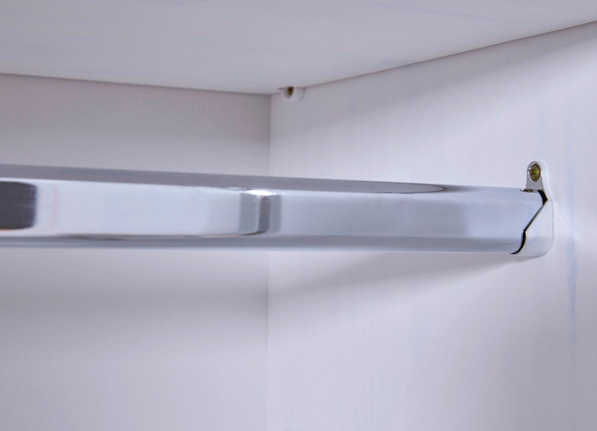 Einzelzimmer Vilmar Bastian Weiß 2-teilig - Weiß, MODERN, Holz - MID.YOU