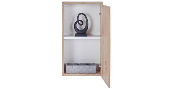 Hängender Hochschrank Fresh B: 40 cm Eiche Artisan Dekor - Eiche Artisan, KONVENTIONELL, Holzwerkstoff (40/75/20cm) - Ondega