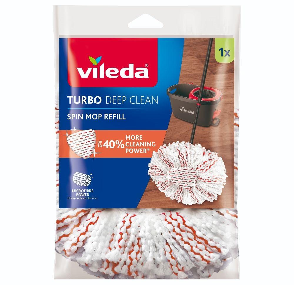 Pótfelmosófej Vileda Turbo Deep Clean - textil - Vileda