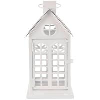 Lámpás Emilia - fehér, Konventionell, fém (13/13/28cm) - Luca Bessoni