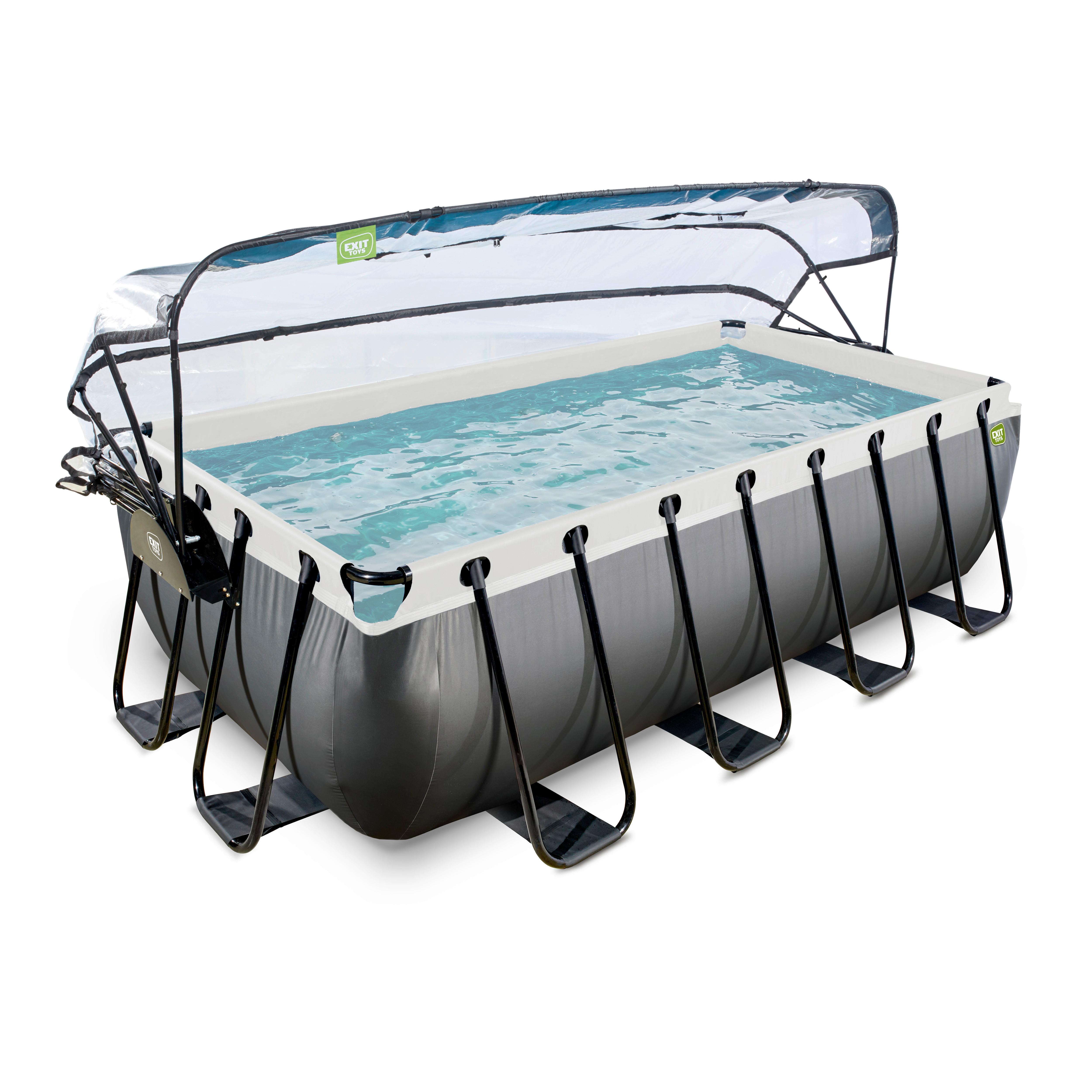 POOL-SET EXIT BLACK LEATHER POOL