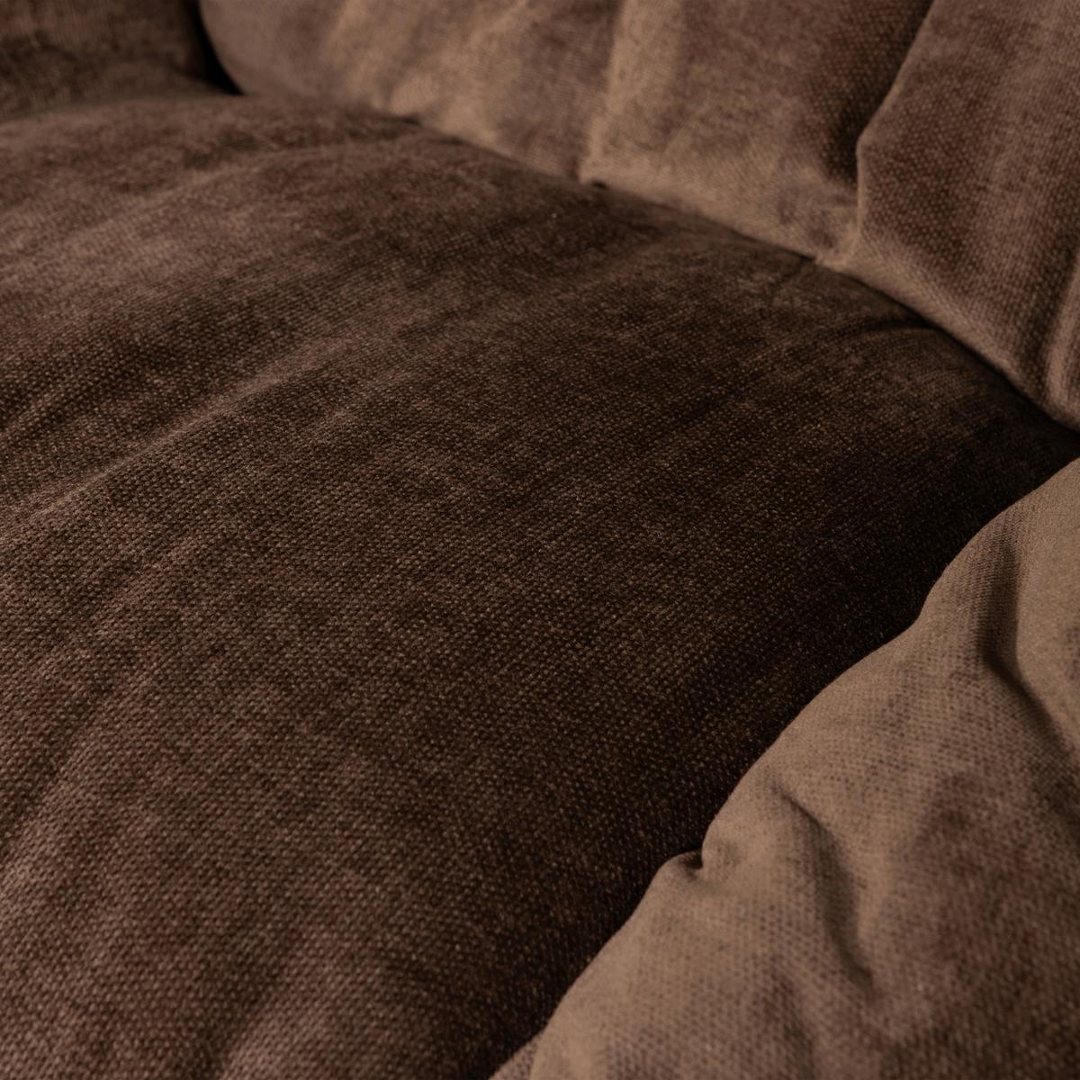 Sesselset Yaro Braun 2-Teilig - Schwarz/Braun, Design, Textil - Livetastic