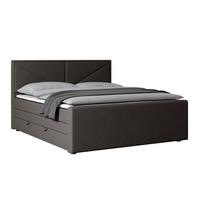 Bospringbett Lima 180x200 cm Anthrazit - Anthrazit, MODERN, Holz/Kunststoff (180/200cm) - MID.YOU