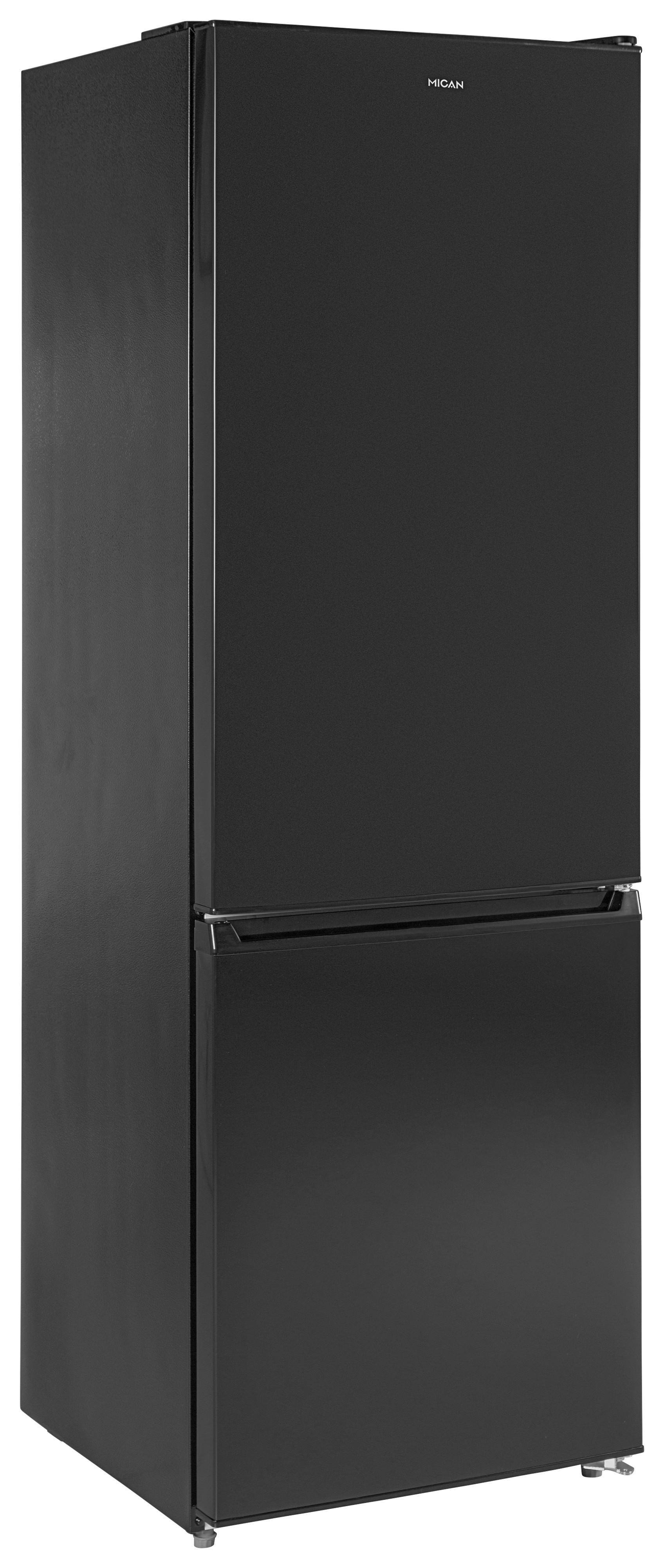 Kühl-gefrier-kombination Skmbmf60nfd - Schwarz, Basics, Glas/Kunststoff (63/188/59,5cm) - Mican