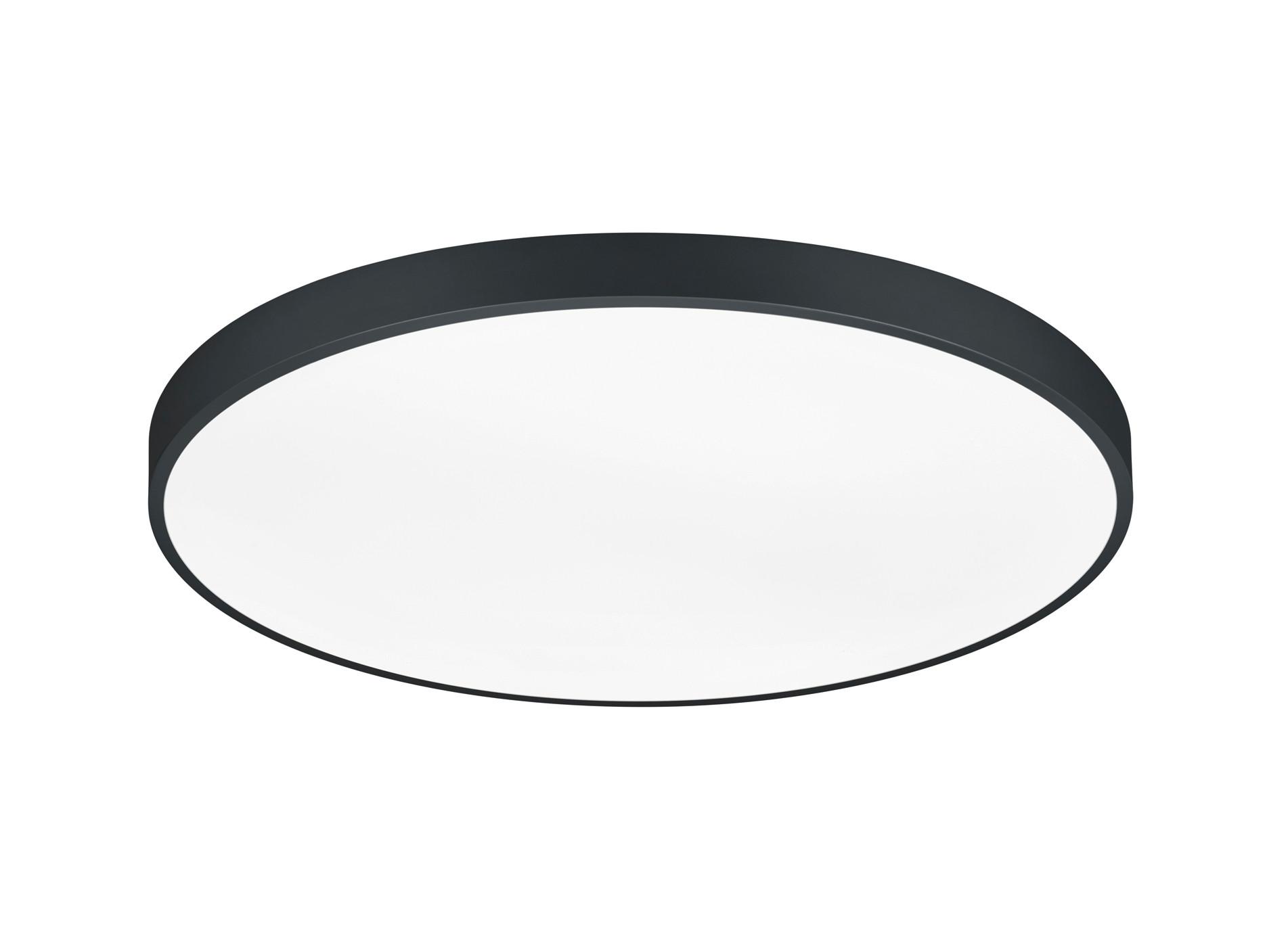 Led-deckenleuchte 627417532 Waco - Schwarz, Design, Metall (75/6,5cm) - Trio Leuchten