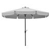 Sonnenschirm Orlando BxHxT: 270x250x270 cm Silbergrau - Anthrazit/Silberfarben, Basics, Textil/Metall (270/250/270cm) - Schneider