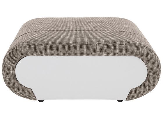 Hocker Carisma - Schwarz/Braun, MODERN, Textil (100/42/66cm) - Ombra Hocker Carisma - Schwarz/Braun, MODERN, Textil (100/42/66cm) - Ombra