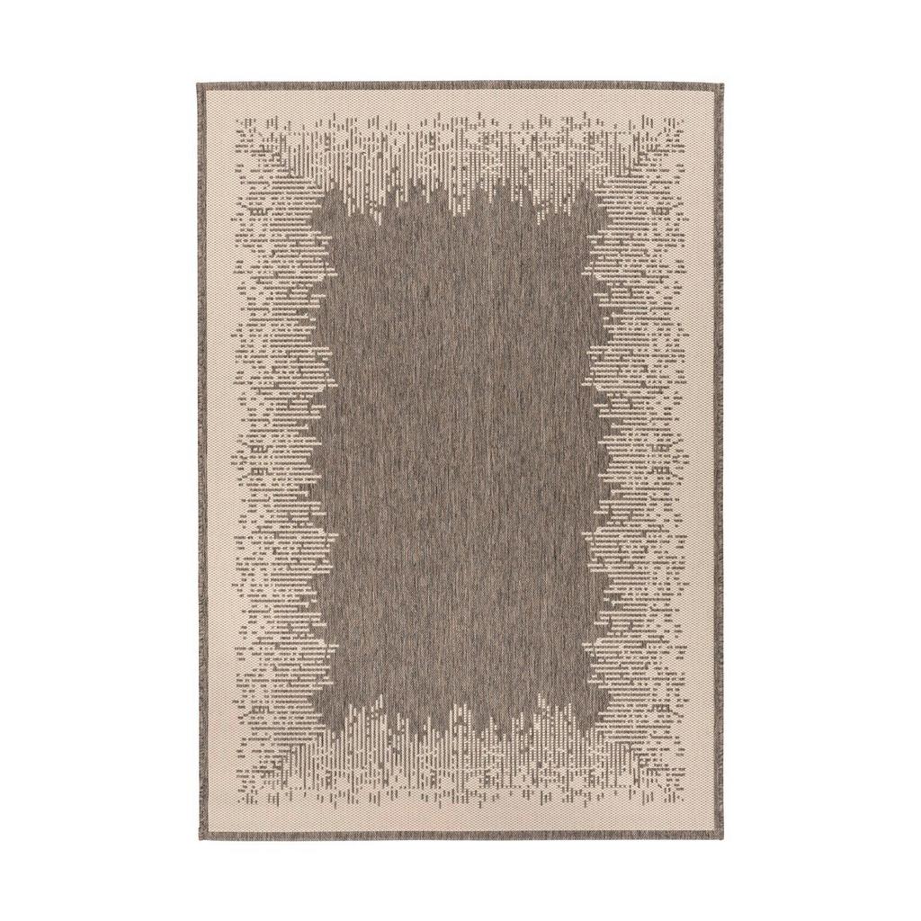 Flachwebteppich Splash 900 Braun/Creme, 160x230 cm