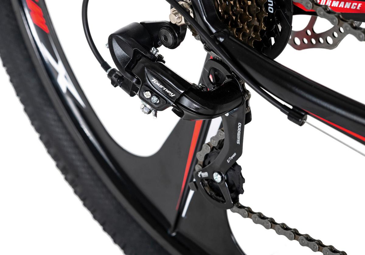 Mountainbike Hardtail 29 Zoll Xplicit 21 Gänge - Rot/Schwarz, Basics, Metall (139/76/21cm) - KS Cycling