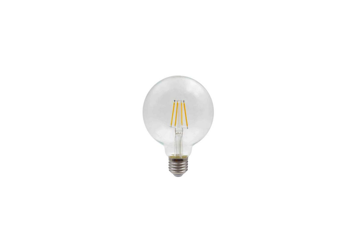 LED ŽÁROVKA 11526C - čiré, sklo (9,5cm) - Globo