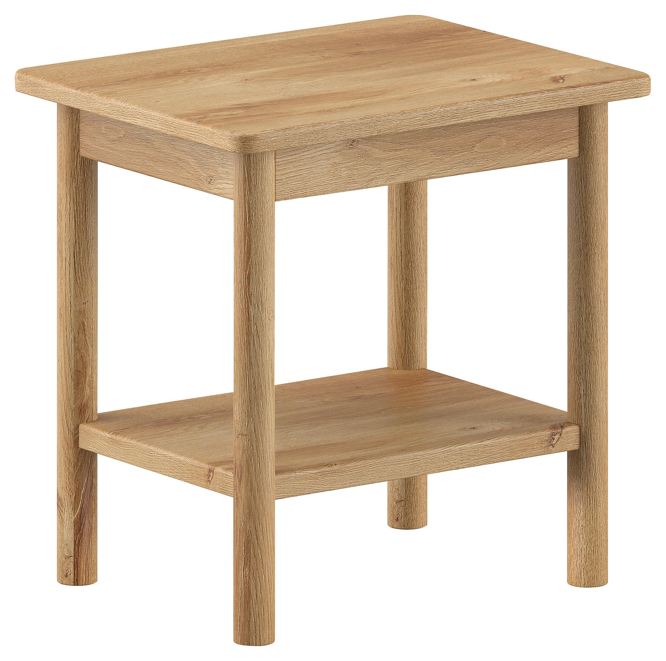 Nachttisch Olive Eichefarben B: 50cm - Eichefarben, MODERN, Holz/Holzwerkstoff (50/50/40cm) - Vipack