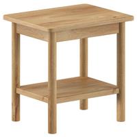 Nachttisch Olive Eichefarben B: 50cm - Eichefarben, MODERN, Holz/Holzwerkstoff (50/50/40cm) - Vipack