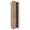Schuhschrank Ulas Honigeiche Dekor B: 49 cm - Honigeiche/Grau, MODERN, Holzwerkstoff (49/173/30cm) - MID.YOU