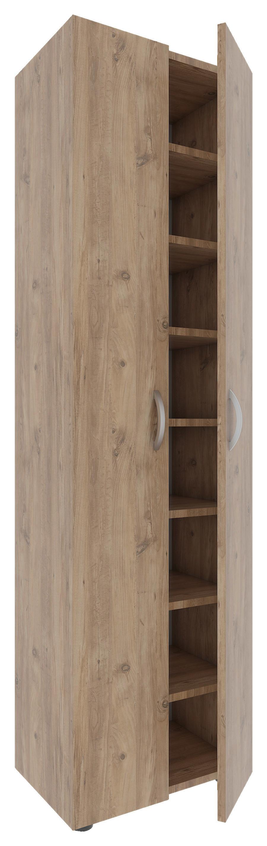 Schuhschrank Ulas Honigeiche Dekor B: 49 Cm