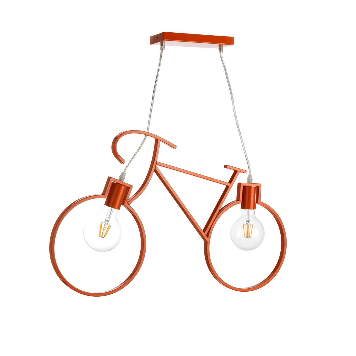 Kinderhängeleuchte 4900/Sa - Orange, Basics, Metall (67/4/125cm)