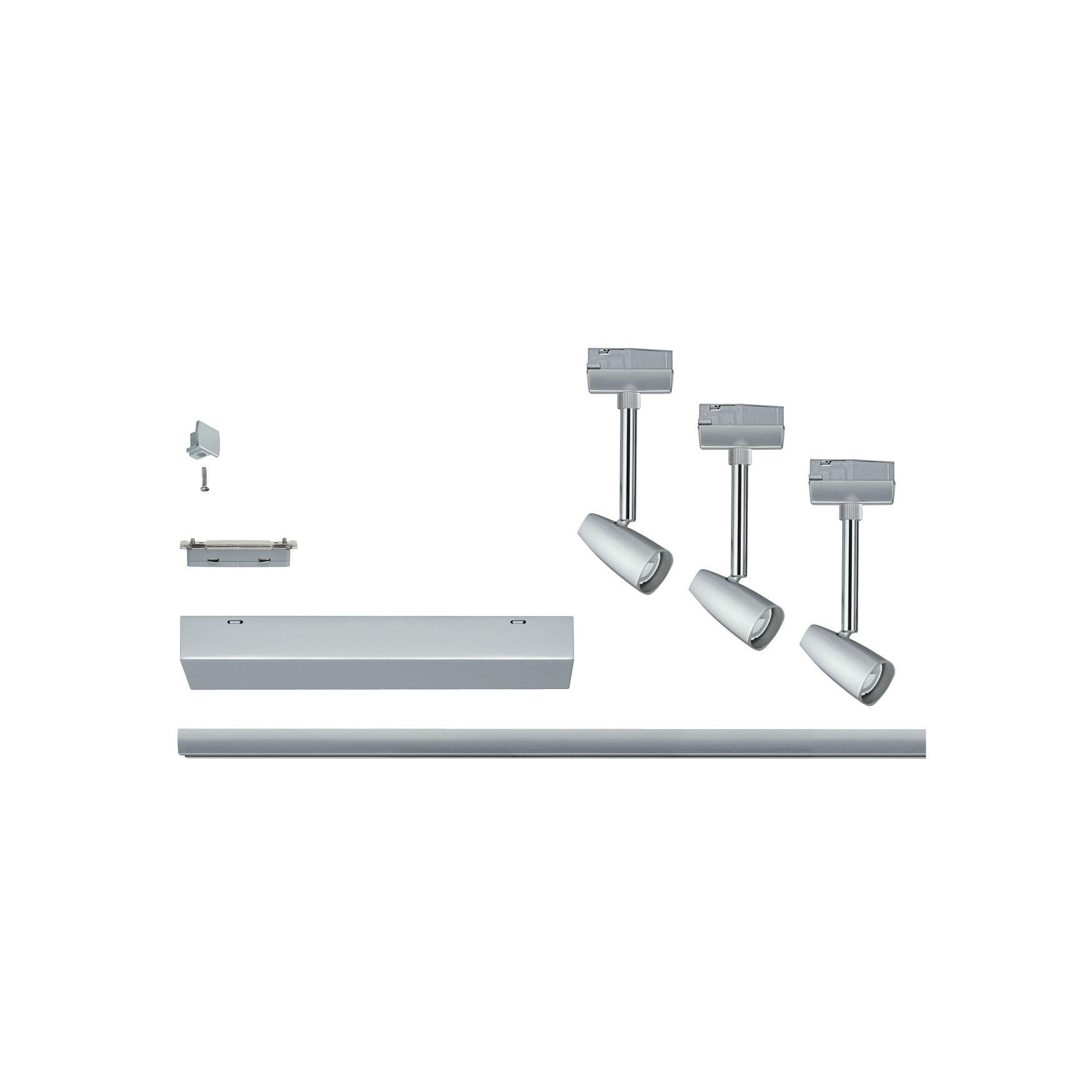 Schienensystem Urail Strahler 95459 3-Spots Schwenkbar - Design (120cm) - Paulmann