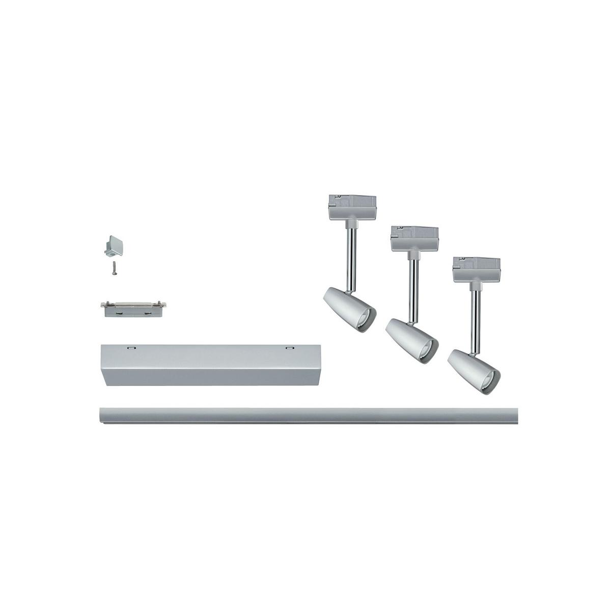 Schienensystem Urail Strahler 95459 3-Spots Schwenkbar - Design (120cm) - Paulmann