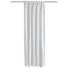 Lärmschutzvorhang Weiß B: 135 cm - Weiß, KONVENTIONELL, Textil (135/245cm)