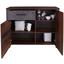 Kommode Ontario Ontk02 - Dunkelgrau/Eichefarben, MODERN, Holzwerkstoff (116,5/86/41,5cm) - Ombra Kommode Ontario Ontk02 - Dunkelgrau/Eichefarben, MODERN, Holzwerkstoff (116,5/86/41,5cm) - Ombra