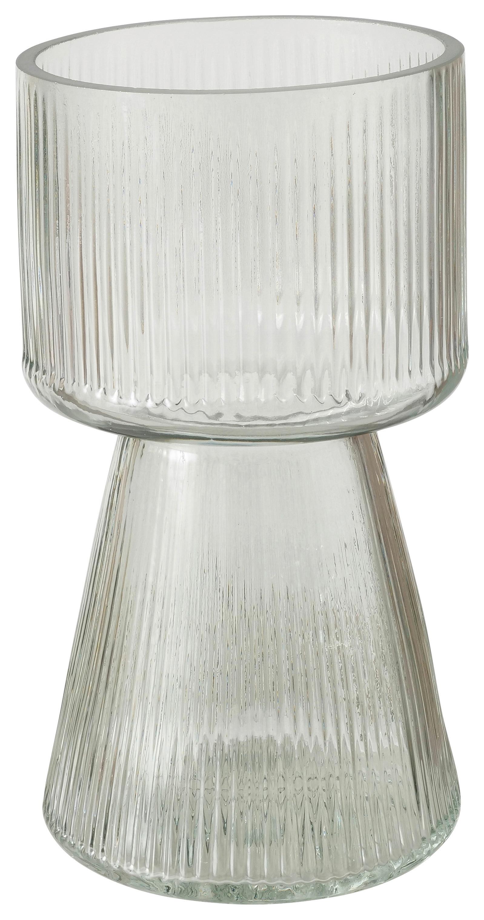 Váza Imano I - světle zelená, Moderní, sklo (10/18cm) - Modern Living