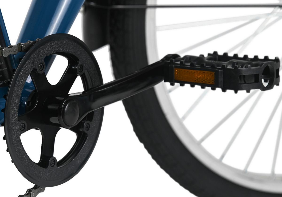 Kinderfahrrad Dacapo Bobby 24 Zoll, Rh 32 cm - Blau, Basics, Metall (25/140/60cm)