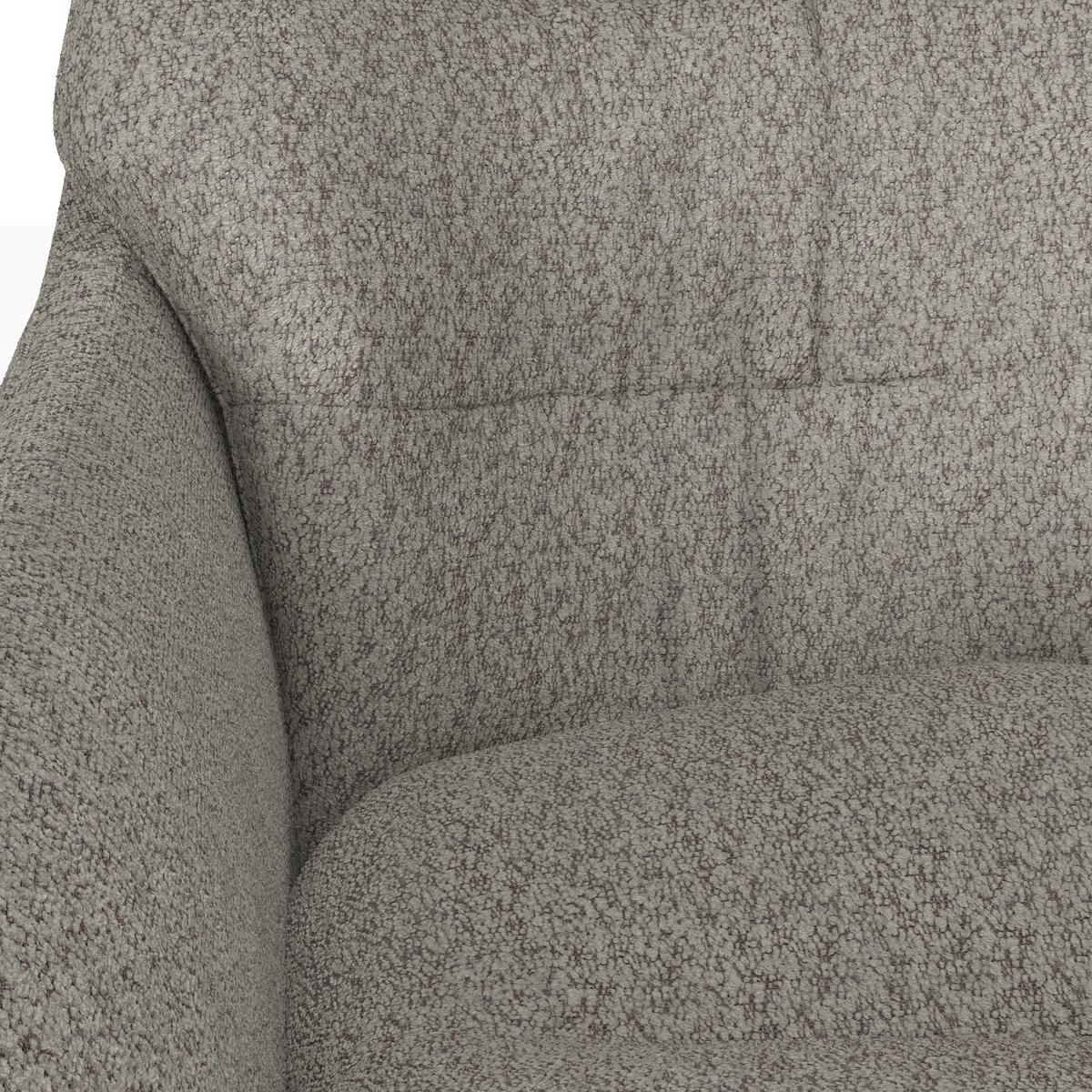 ŽIDLE S PODRUČKAMI JUANA - světle šedá/přírodní barvy, Moderní, dřevo/textil (61/93/65cm) - Bessagi Home