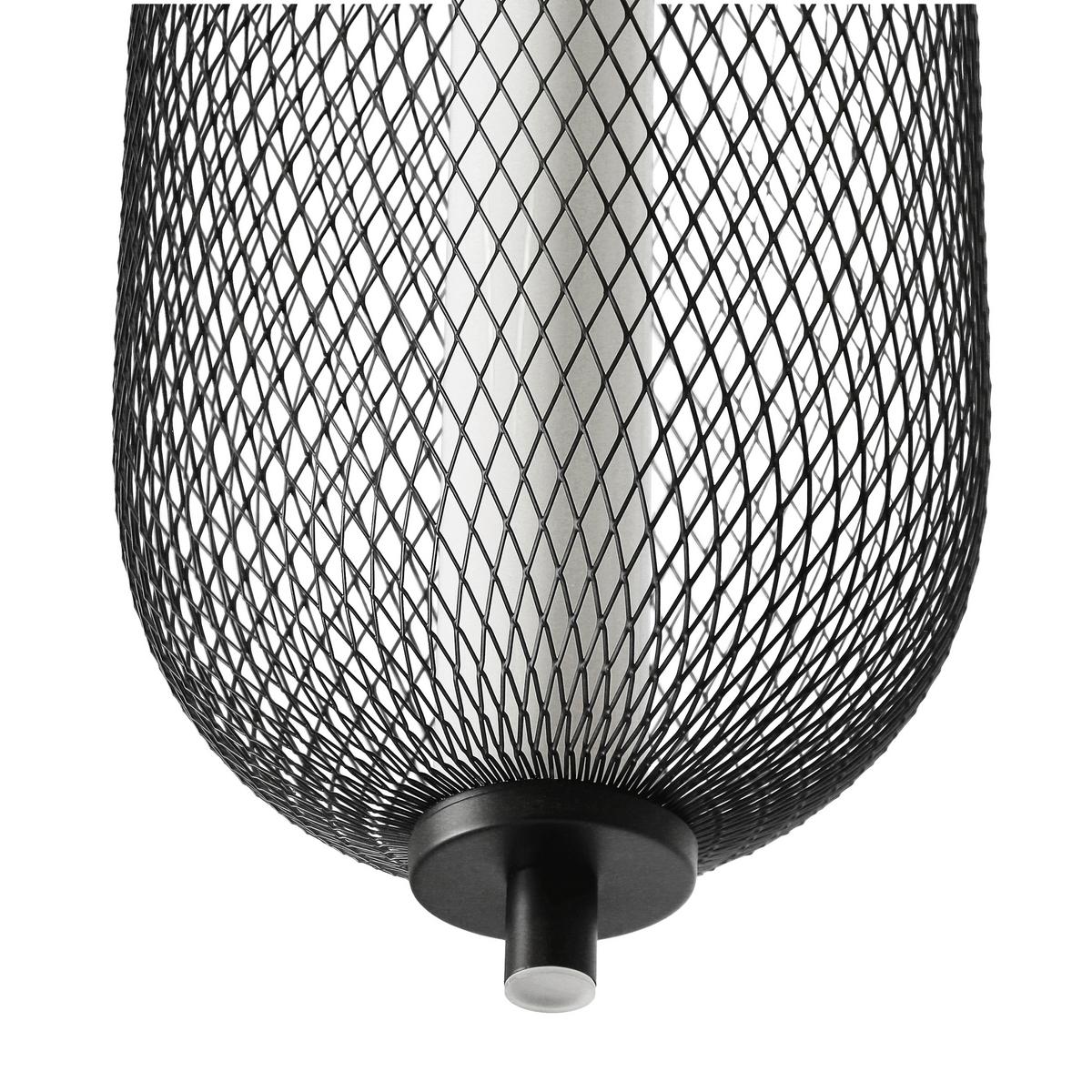 LED-Pendelleuchte 31-35349 Puma - Schwarz/Weiß, KONVENTIONELL, Kunststoff/Metall (15/15/140cm)