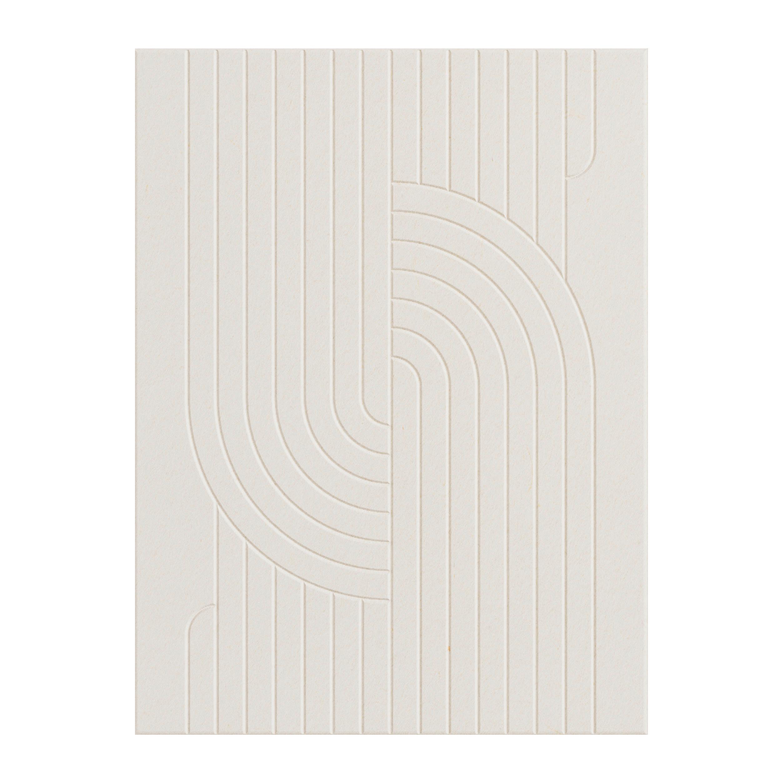 Akustický panel MILLA - béžová, textil (120/90cm) - Mömax