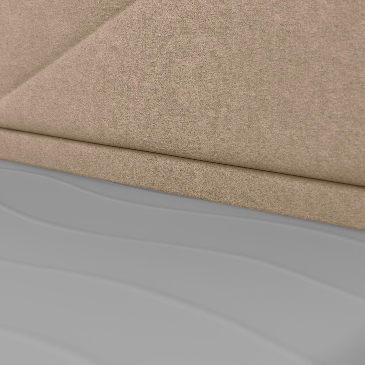 Boxspringbett Mit Bettkasten Lima 180x200 Cm Naturfarben - Schwarz/Naturfarben, MODERN, Karton/Holzwerkstoff (180/200cm) - MID.YOU