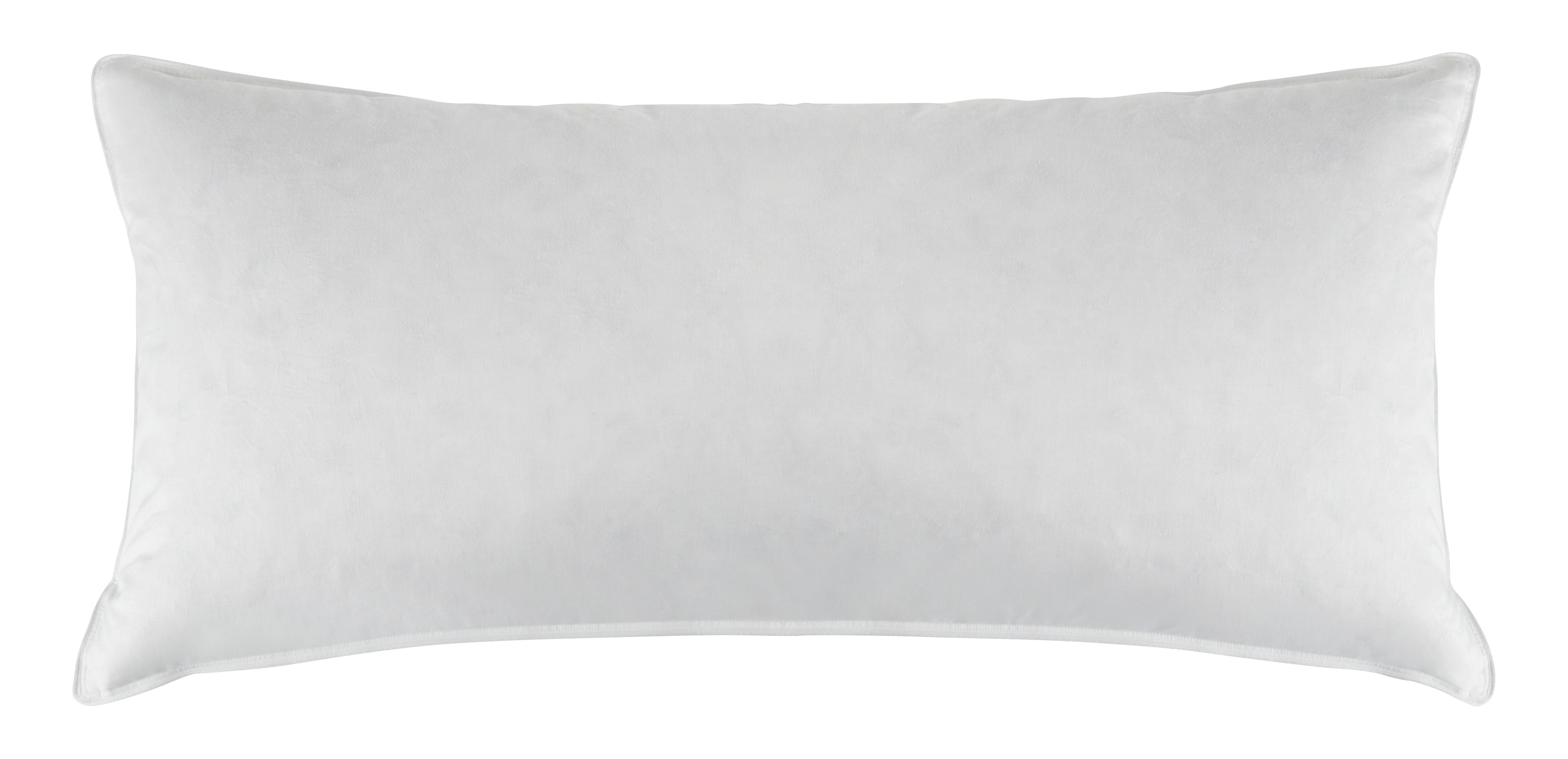 POLŠTÁŘ POD HLAVU Martha Luise, 40/80cm, bílá - bílá, textil (40/80cm) - Premium Living