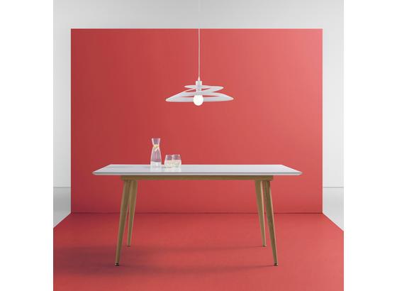 Jedálenský Stôl Claire - farby dubu/biela, Moderný, kov/drevo (160/90/76,5cm) - Mömax modern living Jedálenský Stôl Claire - farby dubu/biela, Moderný, kov/drevo (160/90/76,5cm) - Mömax modern living