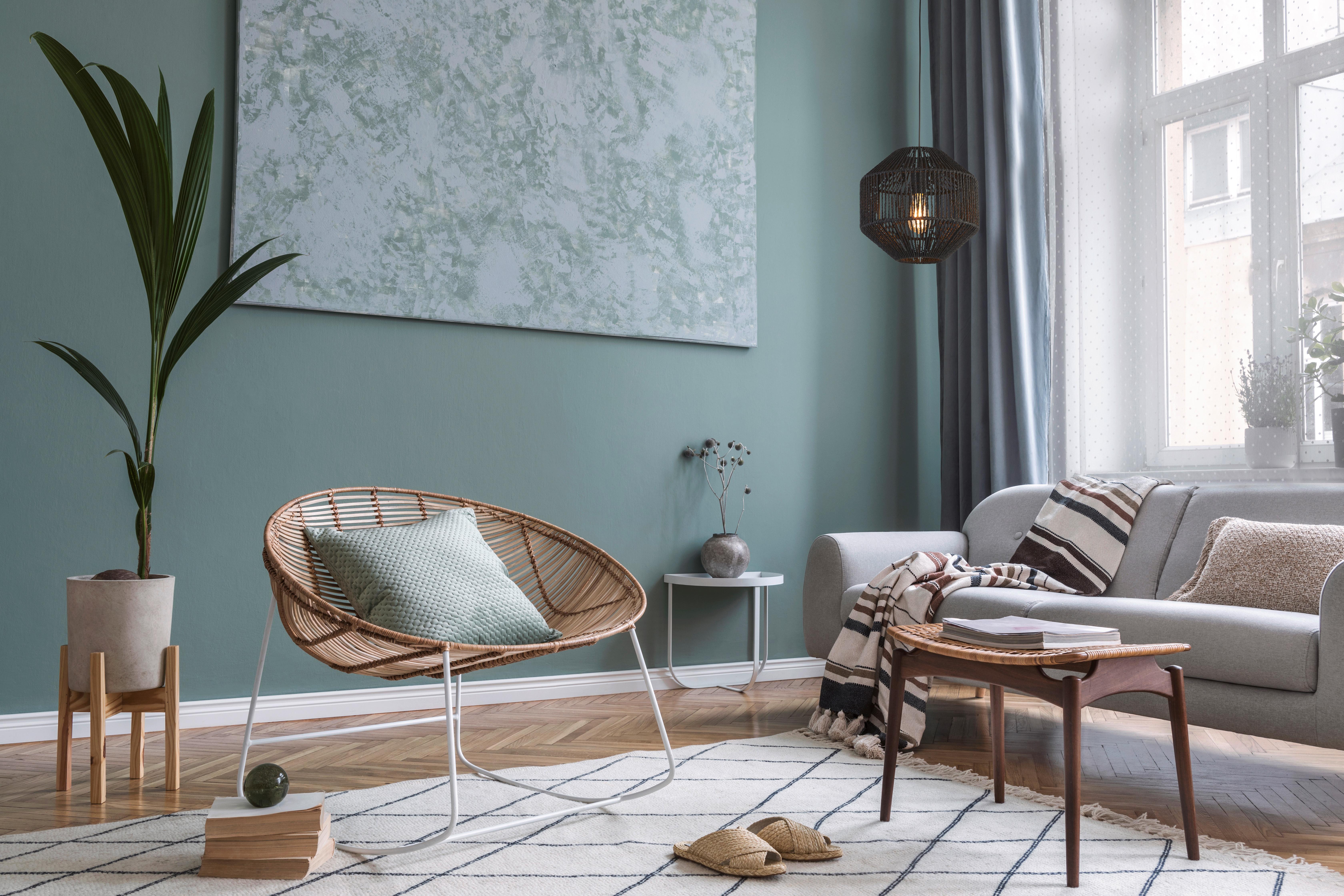 Hängeleuchte Wicker H: 133 cm, 1-Flammig, höhenverstellbar - Schwarz, Design, Textil/Metall (30/153cm)