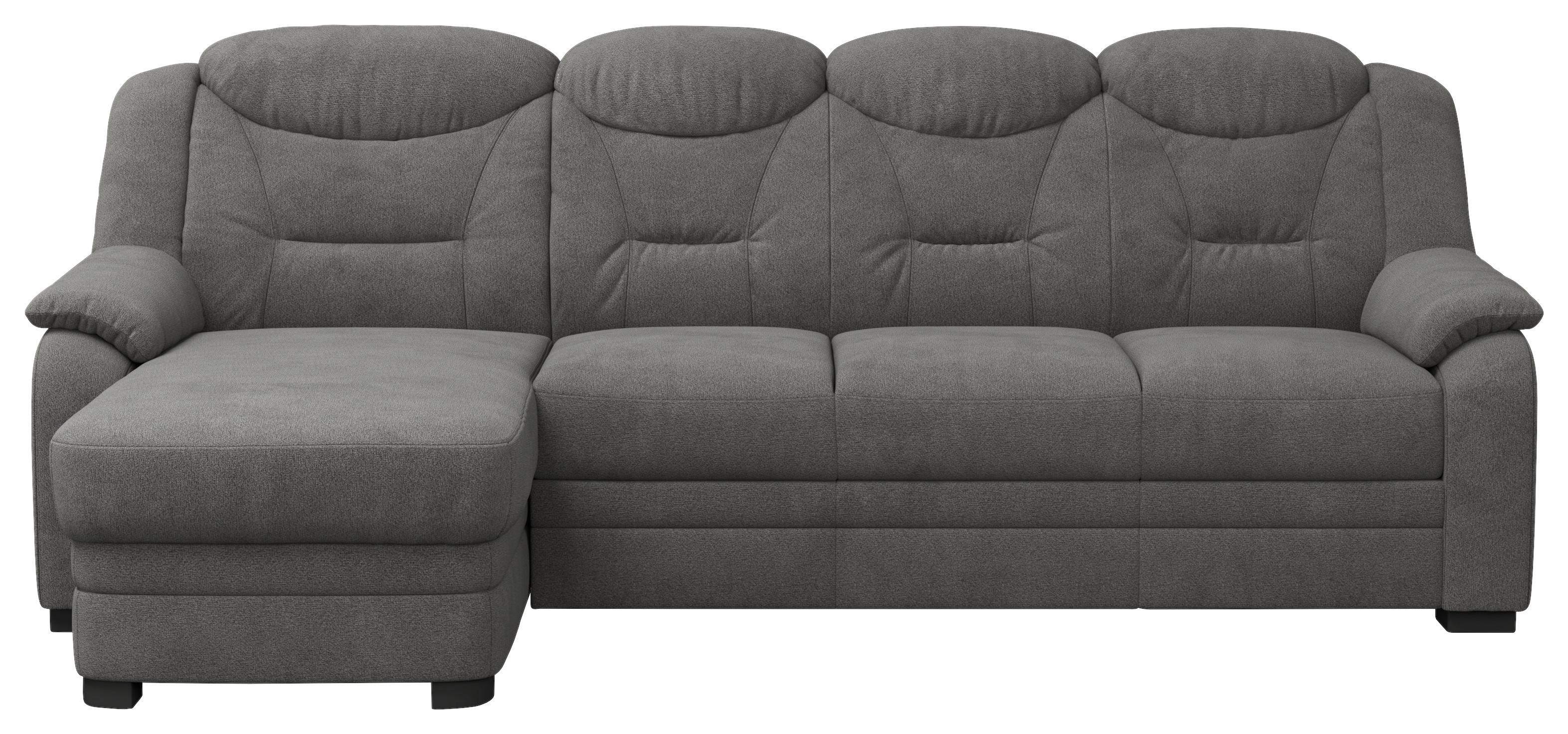 ECKSOFA Marcus Anthrazit S: 162x257 cm - Anthrazit, Basics, Textil (162/257cm) - MID.YOU