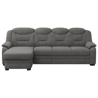 Rohová sedačka MARCUS, ľavá, antracitová ženilka - antracitová, Basics, textil/plast (162/257cm) - MID.YOU