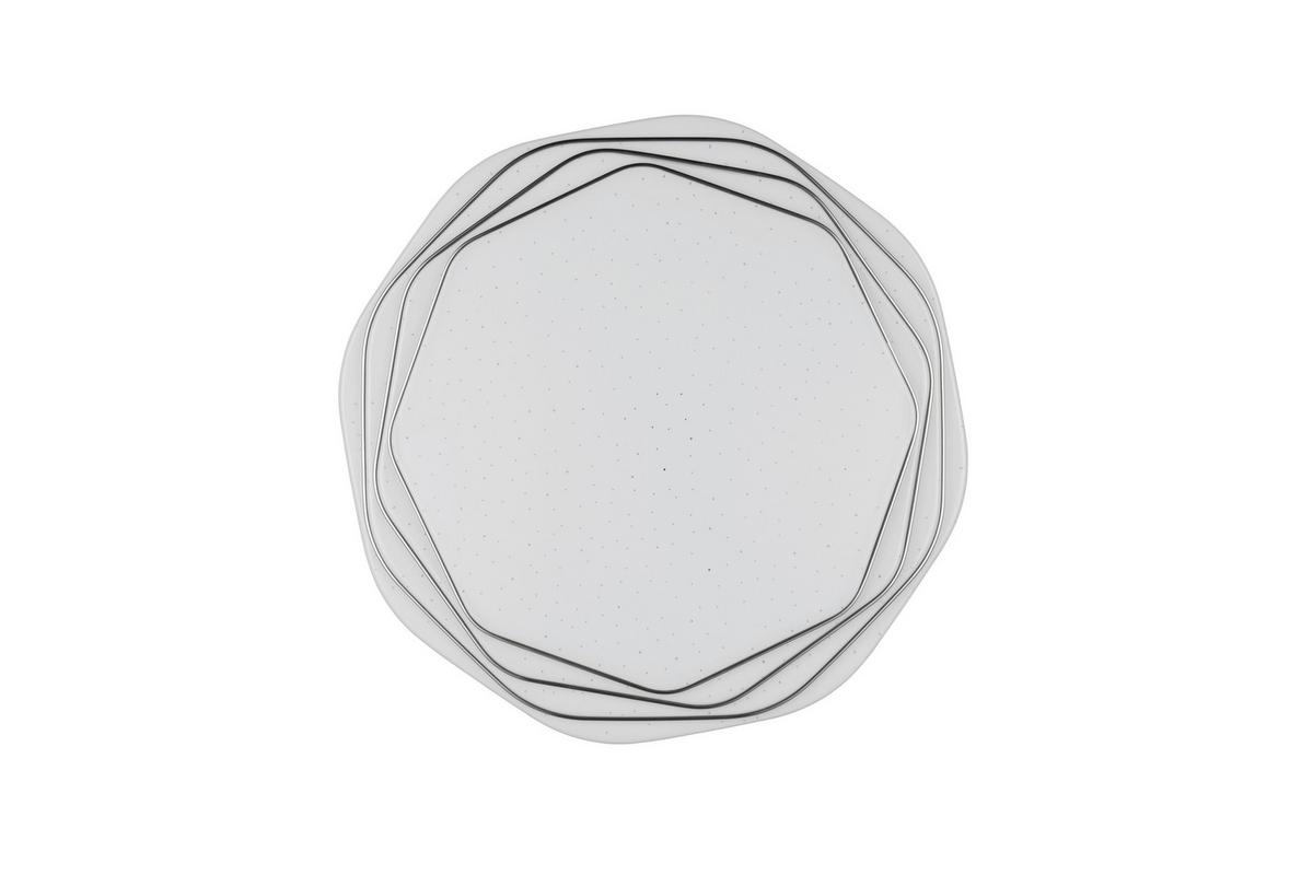 Led-deckenleuchte R67741100 Dizzy - Chromfarben/Weiß, KONVENTIONELL, Kunststoff (38/7cm)