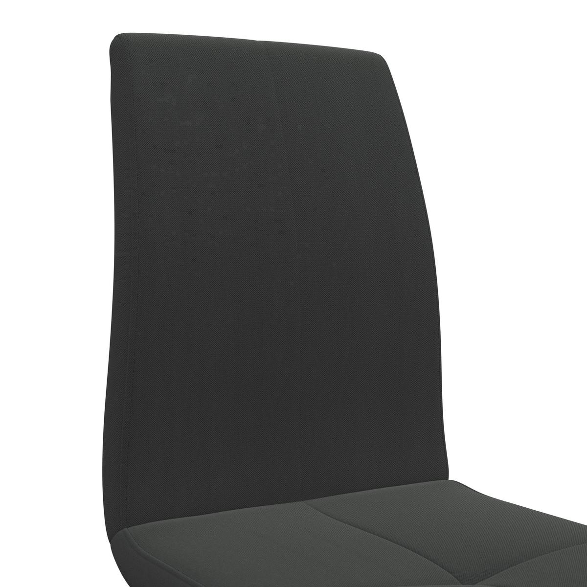 Schwingstuhl Tristan Webstoff anthrazit, B: 41cm - Anthrazit/Schwarz, MODERN, Holz/Textil (41/102/58cm) - James Wood