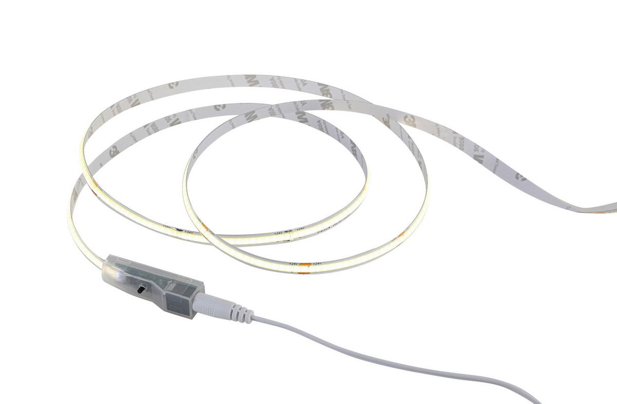 LED PÁSKA HOCH - bílá, Moderní, plast (500cm) - Mömax