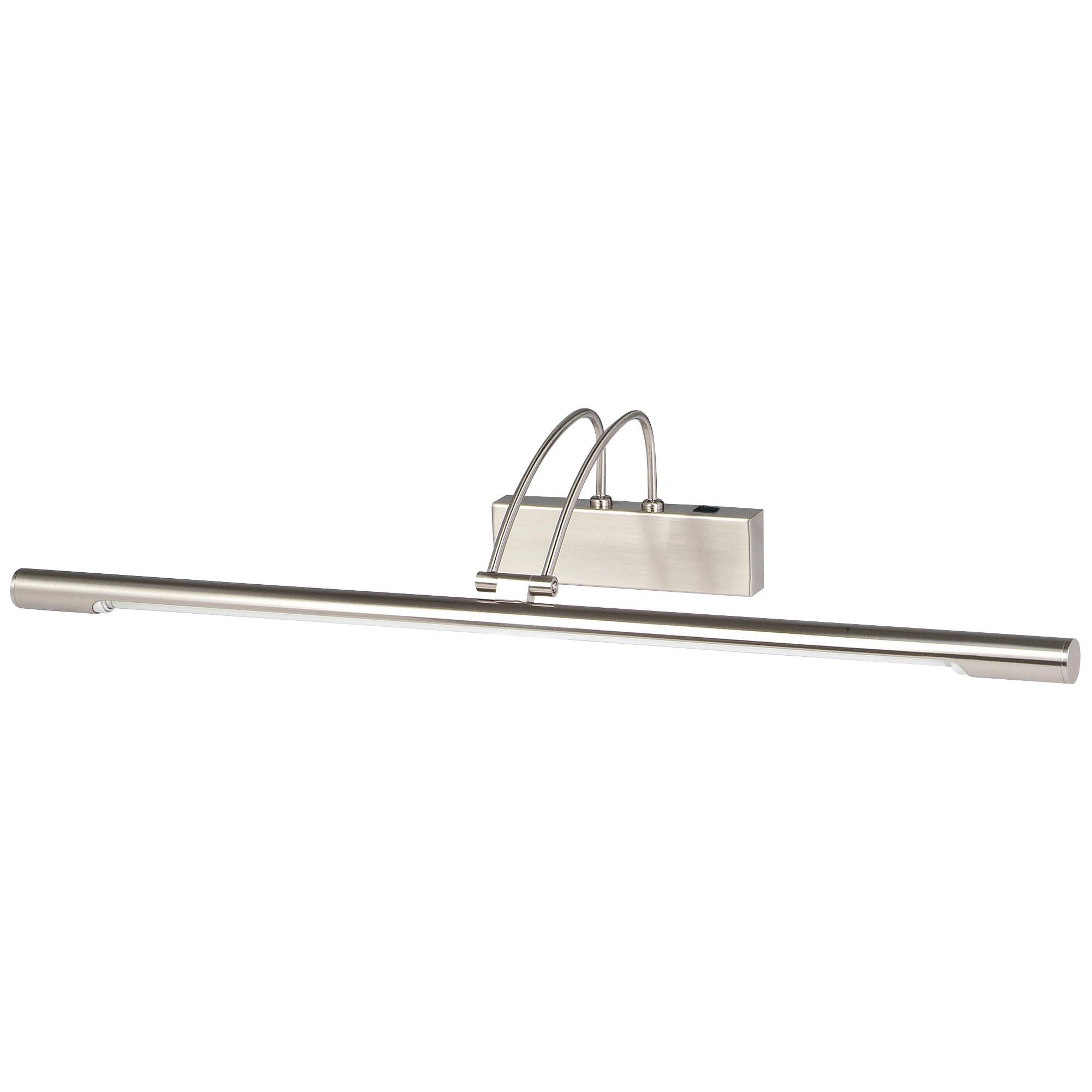 Led-bilderleuchte 8343ss Majorca - Silberfarben, KONVENTIONELL, Kunststoff/Metall (68/12/20cm)